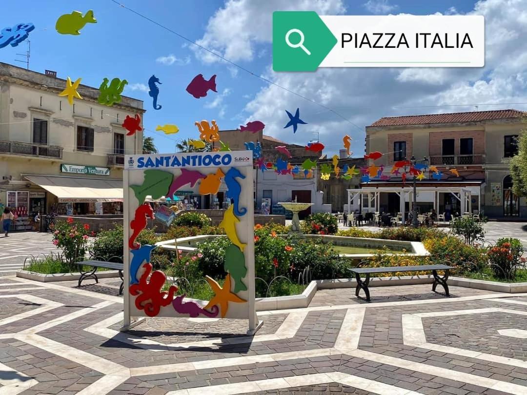 La Conchiglia Daire SantʼAntìoco Dış mekan fotoğraf